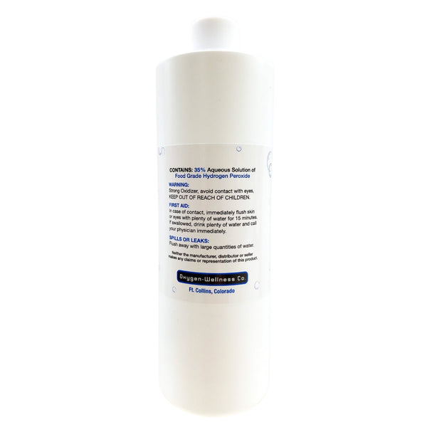 H2O2 Hydrogen Peroxide, Food Grade 35% LIMIT 2 PER HOUSEHOLD/CUSTOMER