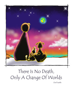 Greeting Card- Change Of Worlds