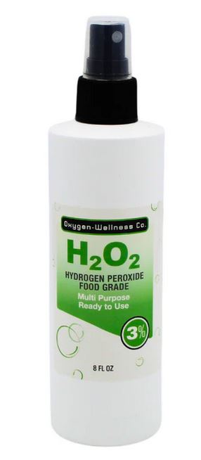 H2O2 Hydrogen Peroxide, Food Grade 3% SPRAY – Hanna's Herb Shop