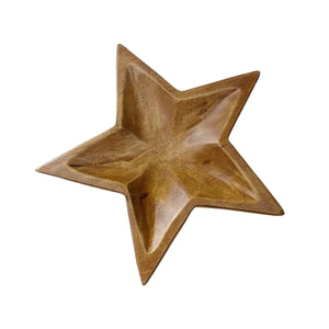 Bowl, Teak Wood Star