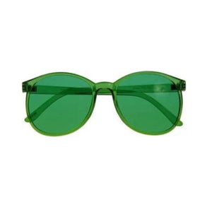 Colour Energy Therapy Glasses ROUND- Green