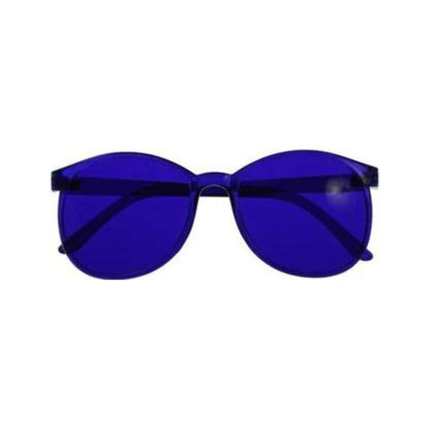 Colour Energy Therapy Glasses ROUND- Indigo