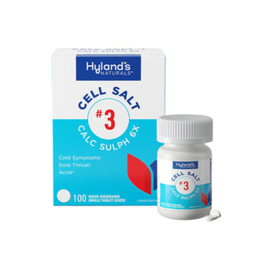 Clearance Calc. Sulph. (Cell Salt # 3), Homeopathic- 50% off- FINAL SALE.