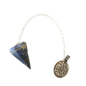 Pendulum, Celtic Raven- Sodalite