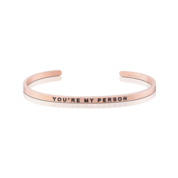 MantraBand® Bracelet- Rose Gold