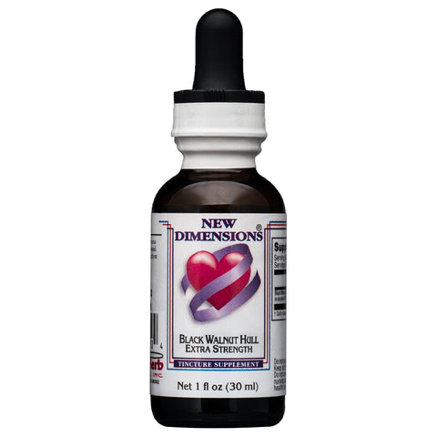 Black Walnut Hull Extract, Extra Strength, New Dimensions® 1 oz.