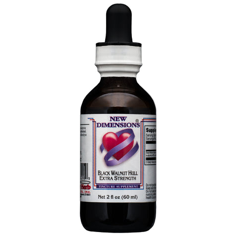 Black Walnut Hull Extract, Extra Strength, New Dimensions® 2 oz.