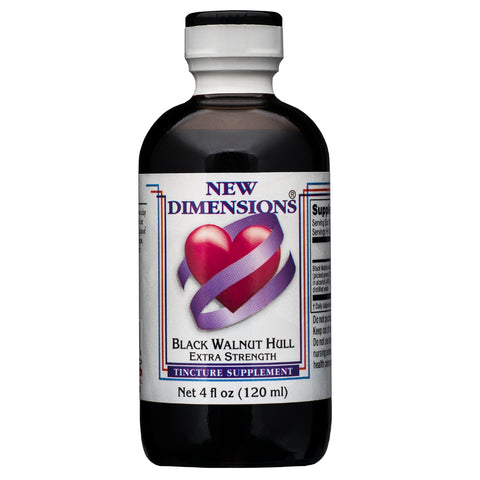 Black Walnut Hull Extract, Extra Strength, New Dimensions® 4oz.