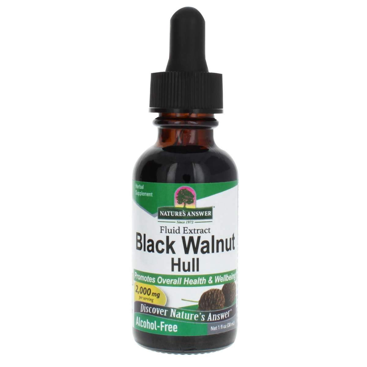 Black Walnut Hull Extract, Alcohol- Free