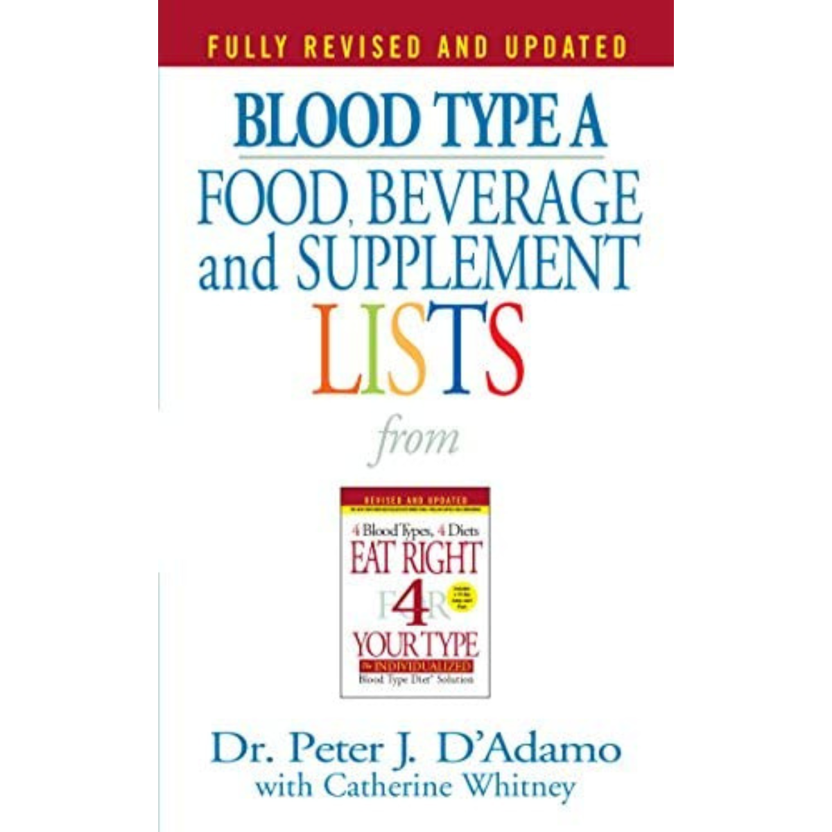 Blood Type A Food, Beverage and Supplement Lists