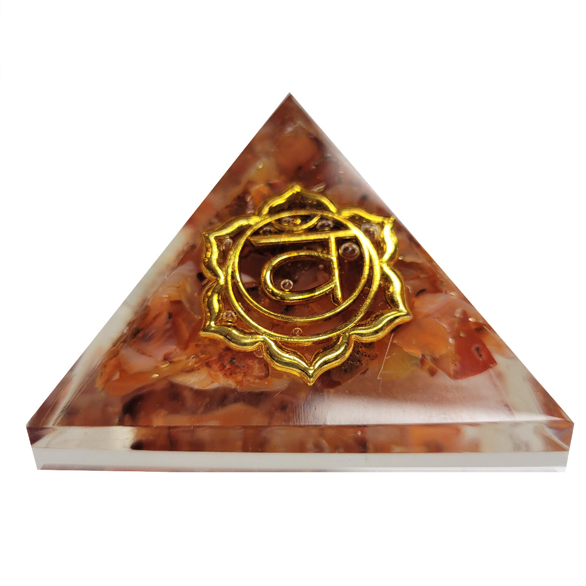 Pyramid, Carnelian Orgone- Sacral Chakra