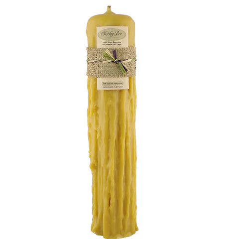 Candle- Beeswax Drip, Large