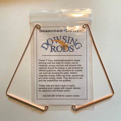 Dowsing Rods, L- Rods, Copper