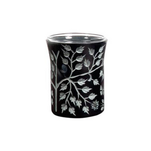 Aromatherapy Diffuser- Black Leaf Etched