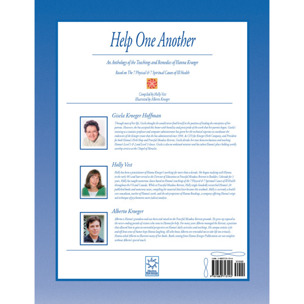 Help One Another, An Anthology of the Teachings and Remedies of Hanna Kroeger