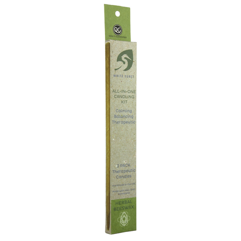 Ear Candles, 2- Pack, Herbal Beeswax