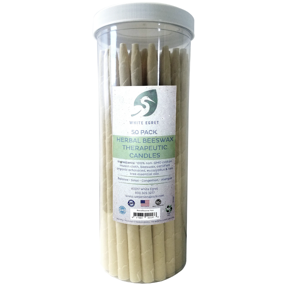 Ear Candle, Herbal Beeswax