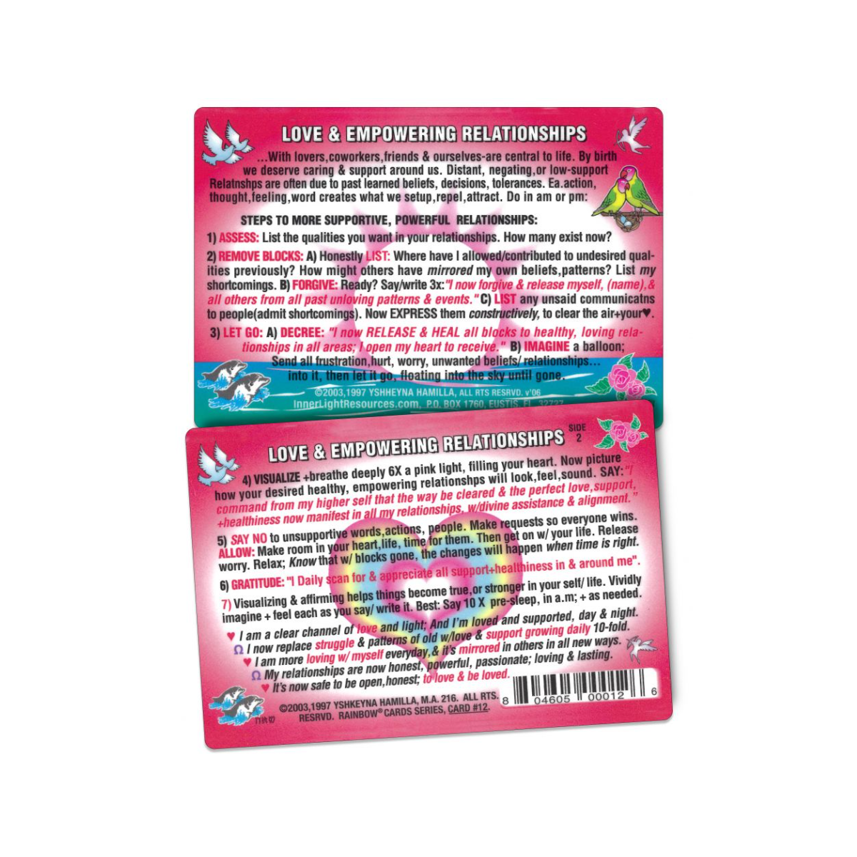 Love & Empowering Relationships Wallet Card
