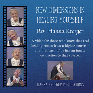 New Dimensions in Healing Yourself DVD is Back In Stock!