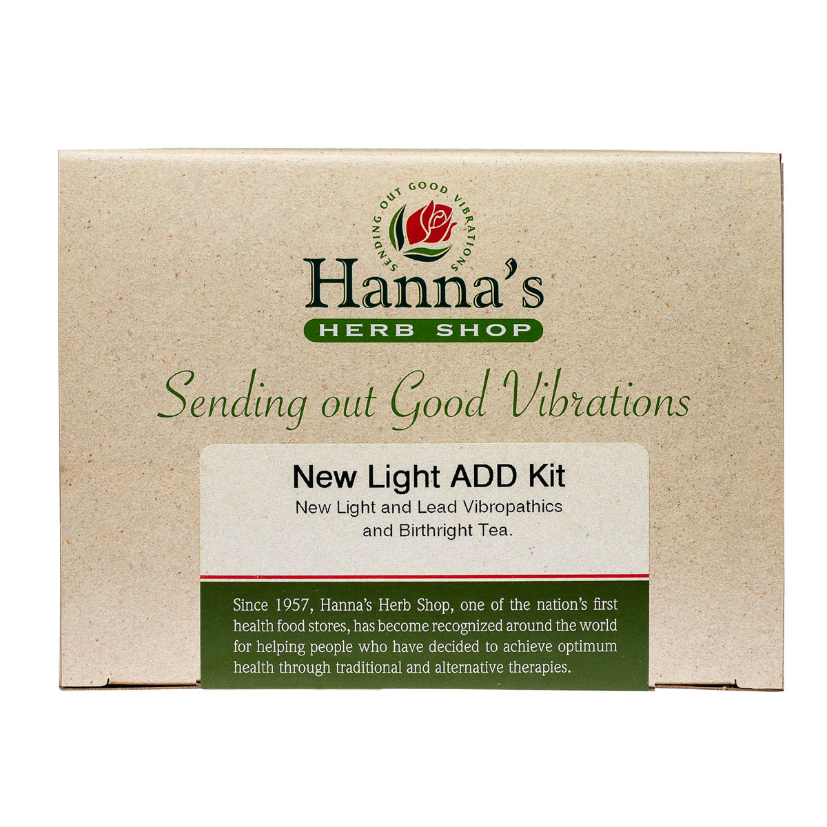 New Light ADD Kit (chem), Vibropathic™ and Herbal