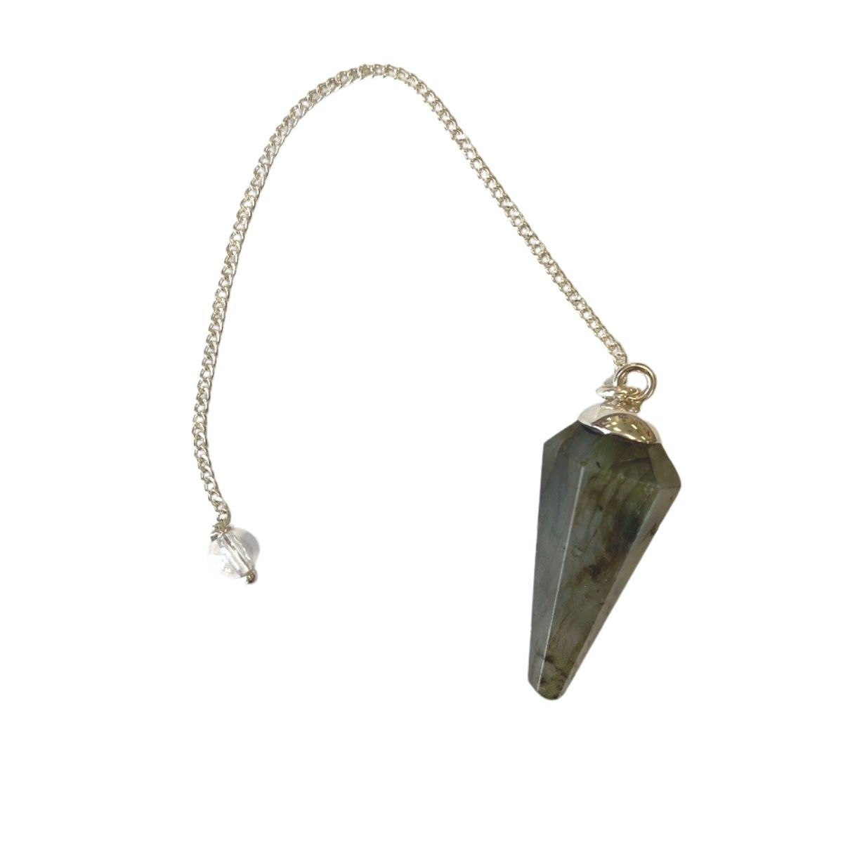 Pendulum, Single Stone- Labradorite