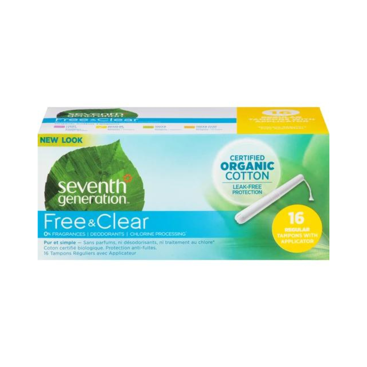 Tampon, Organic, Regular w/Applicator