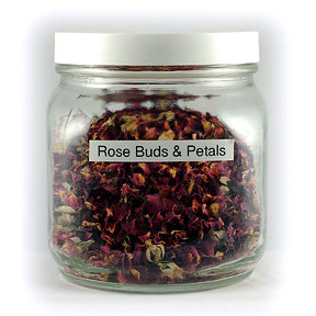 Rose Buds & Petals, Certified Organic