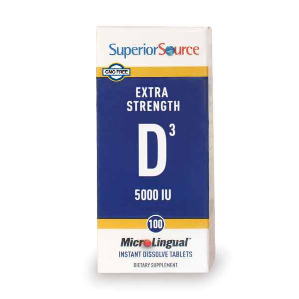 Vitamin D3, Sublingual 5000IU