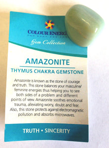 Chakra Gemstone- Amazonite