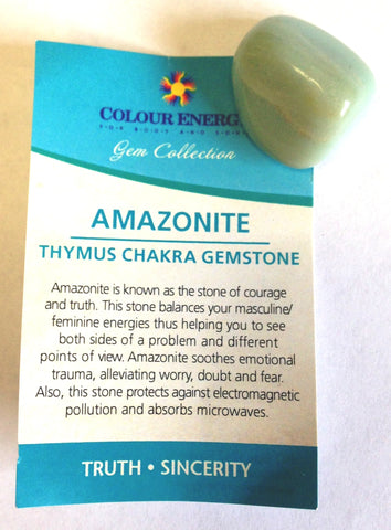 Chakra Gemstone- Amazonite