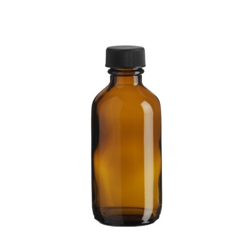 Bottle, Amber, 0.5 oz. w/ Cap