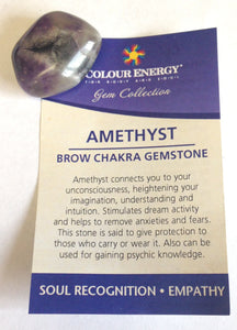 Chakra Gemstone- Amethyst
