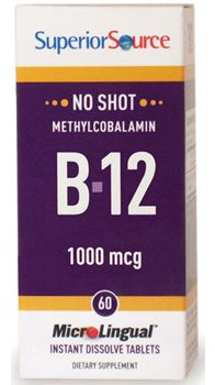 Methylcobalamin B-12, 1000mcg