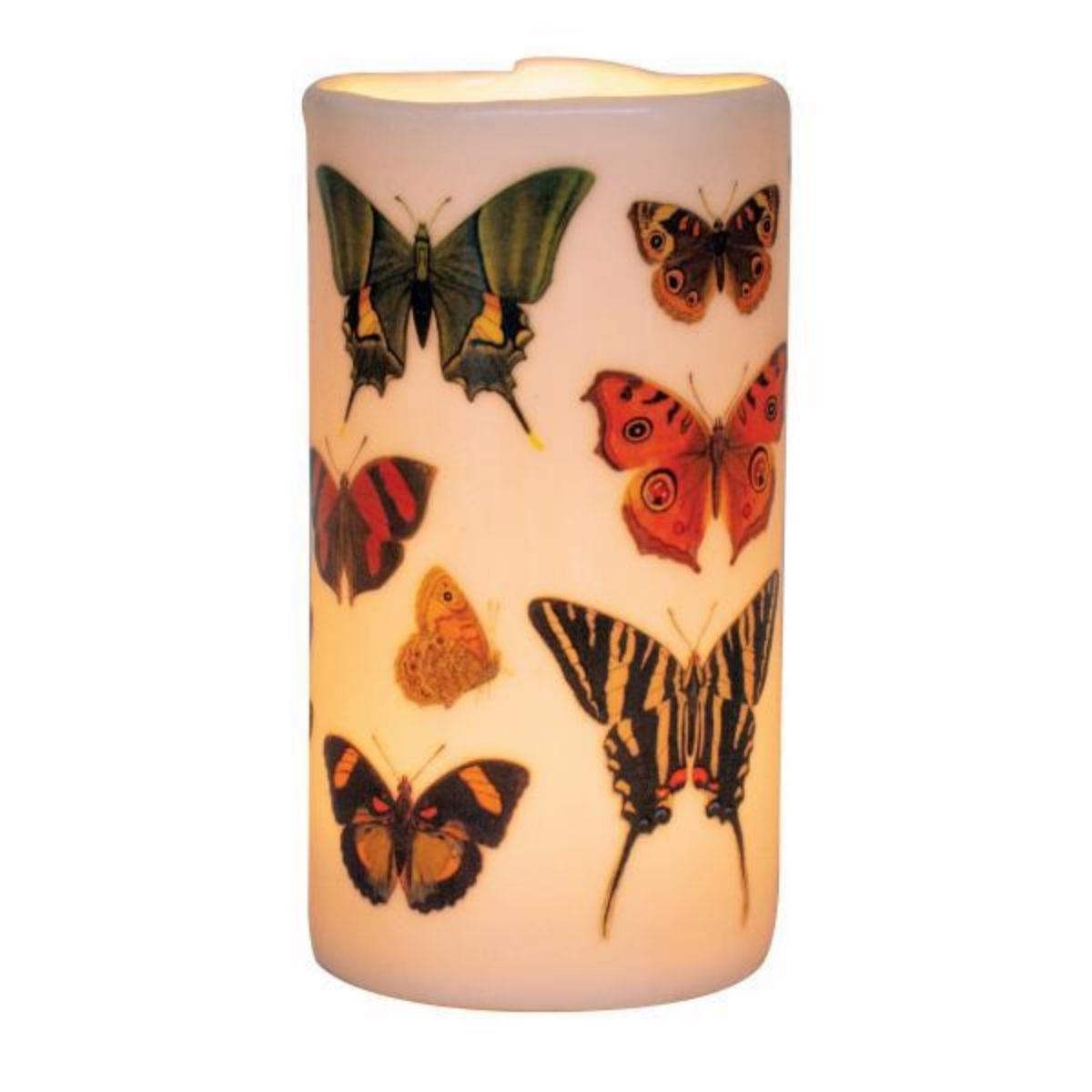 Candle Holder, Heat Changing- Butterflies