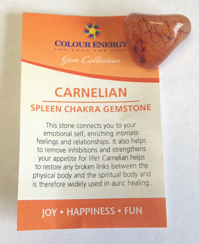 Chakra Gemstone- Carnelian