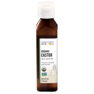 Castor Oil, Organic 4oz