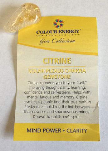 Chakra Gemstone- Citrine