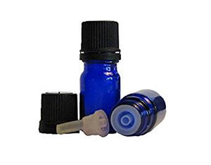 Bottle, Cobalt, 5 ml w/cap