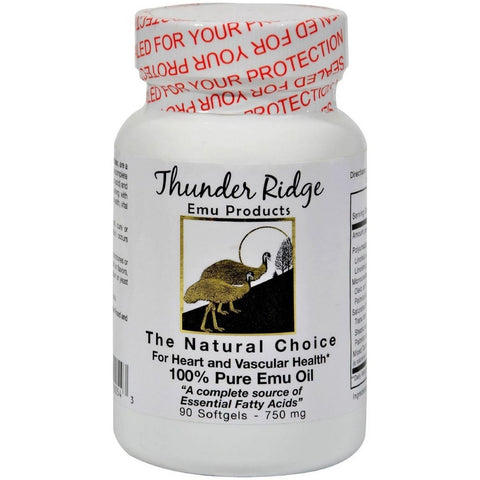 Emu Oil Soft Gels