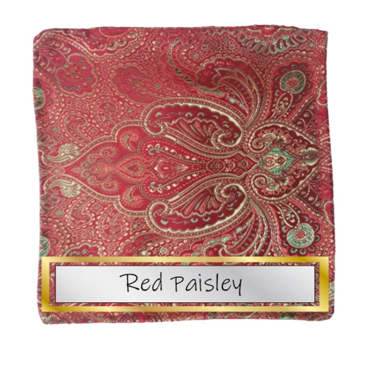 Eye Pillow- Red Paisley