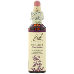 Impatiens, Flower Essence