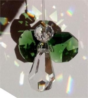 Crystal- Mini Angel, Emerald