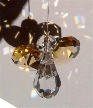 Crystal- Mini Angel, Gold