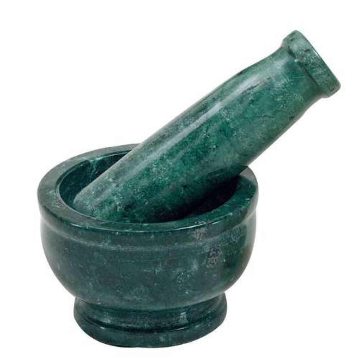 Mortar & Pestle, Green Marble