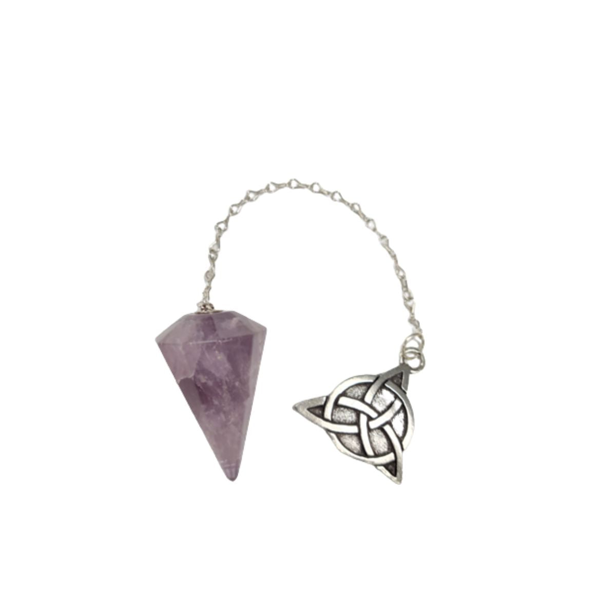 Pendulum, Celtic Design- Amethyst