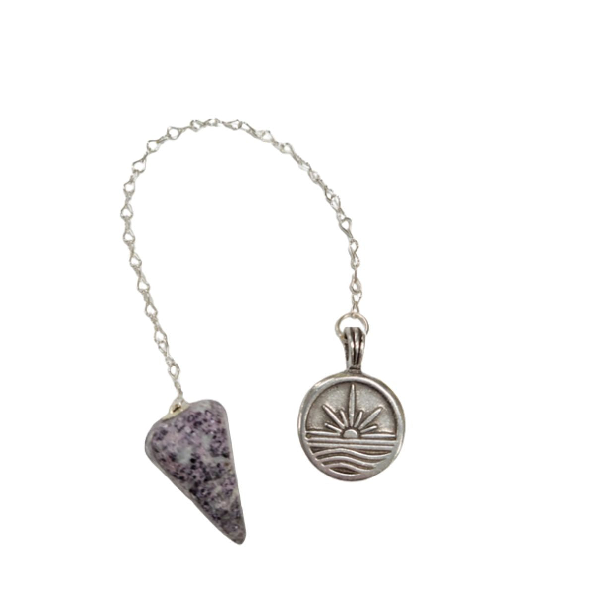 Pendulum, Lepidolite- Setting Sun