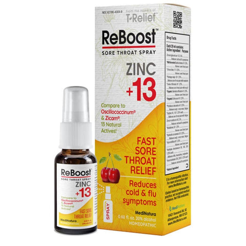 Reboost Zinc +13 Throat Spray