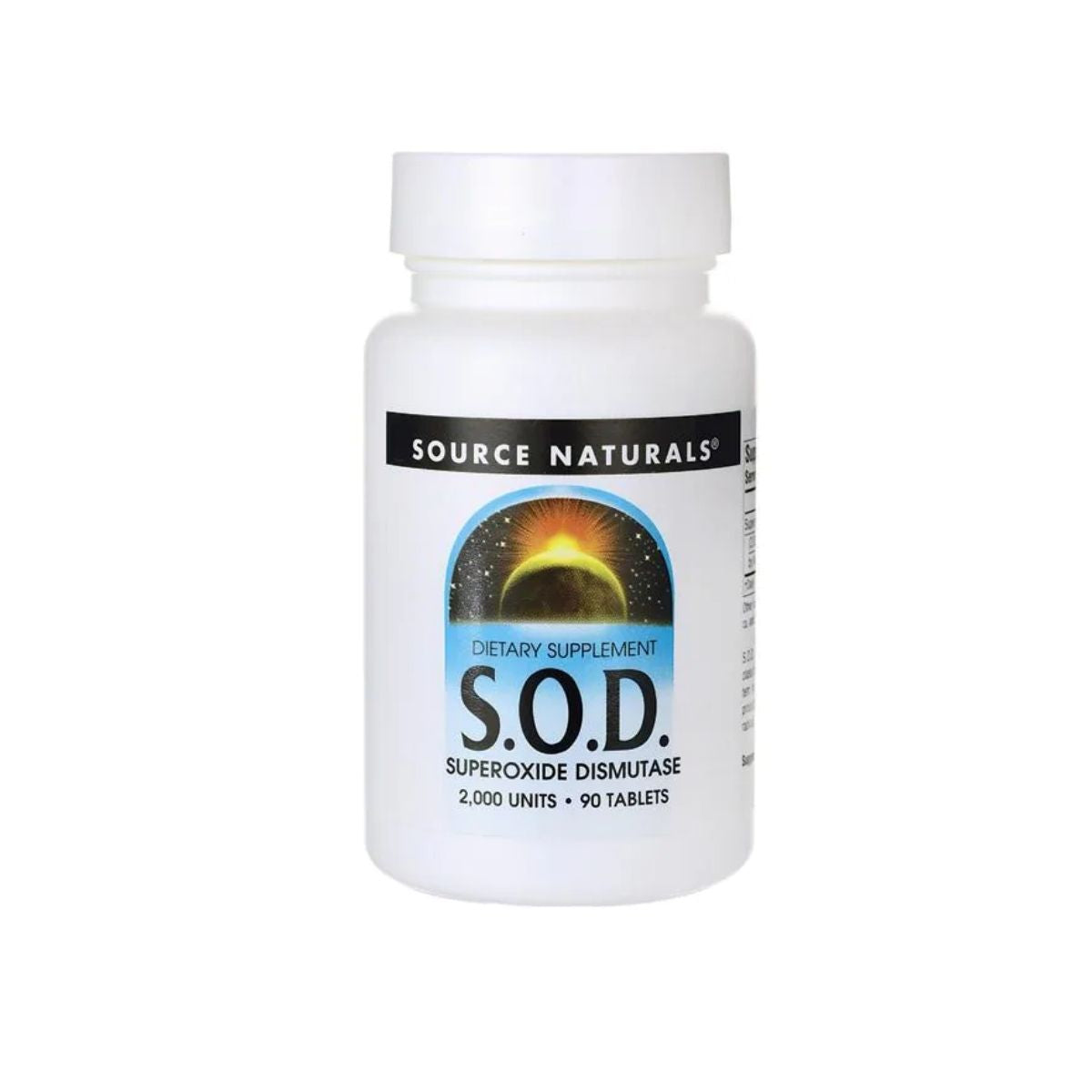 S.O.D. Superoxide Dismutase 2,000 Units