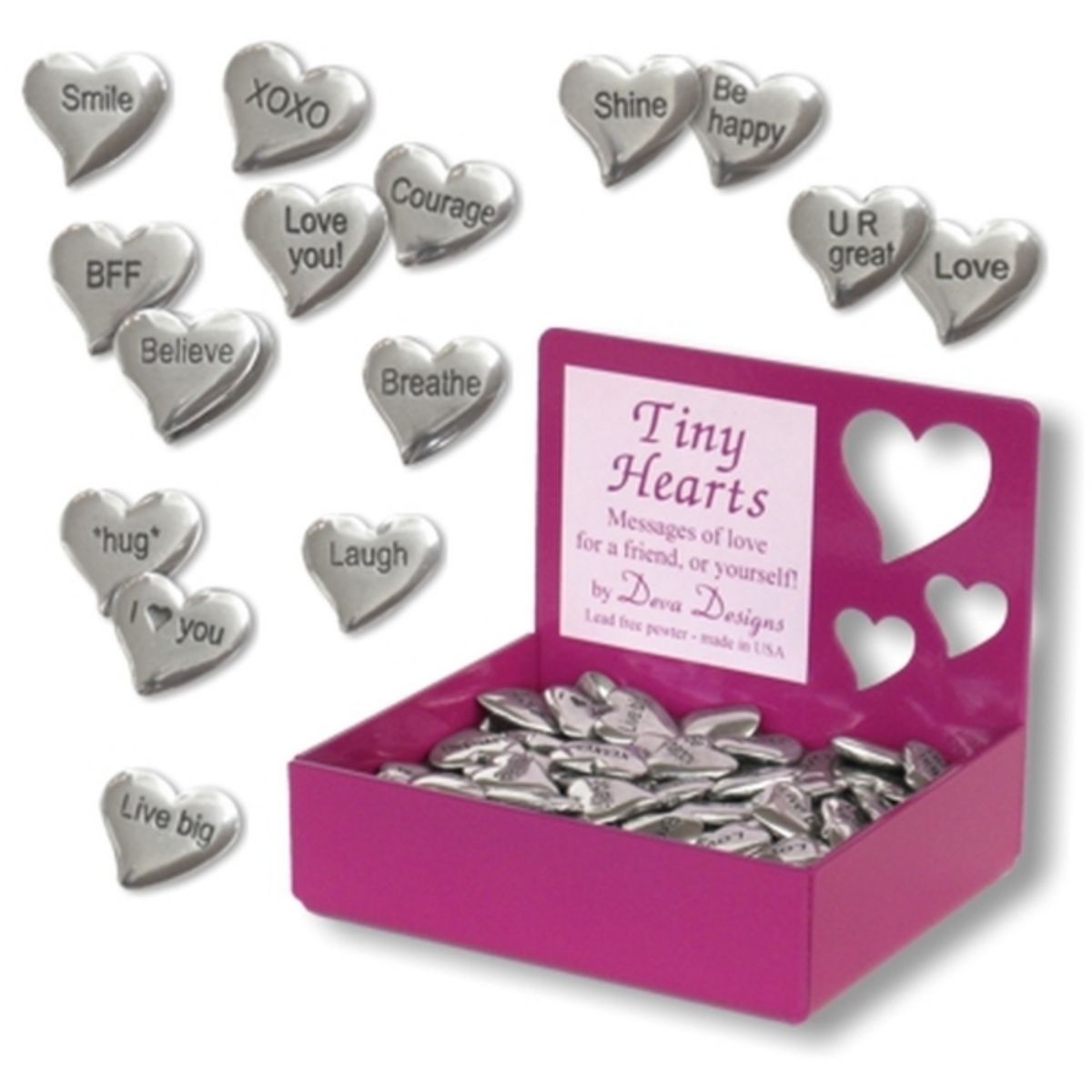 Tiny Hearts Charms