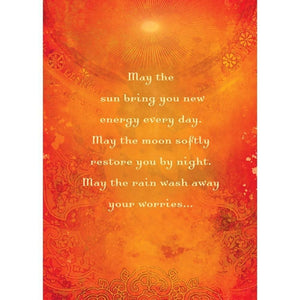 Greeting Card, Encouragement- May The Sun